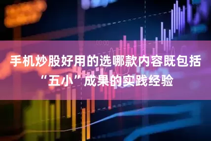 手机炒股好用的选哪款内容既包括“五小”成果的实践经验